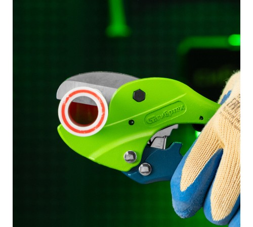 Ножницы для резки изделий из пластика, усиленные, полуавтомат, D до 35 мм Сибртех Ножницы для резки изделий из пластика, усиленные, полуавтомат, D до 35 мм Сибртех