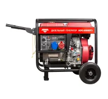 Дизельный генератор AMO ADG 6000EF3 + кожух для генератора 1400SS (супер тихий)