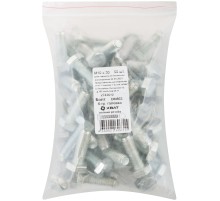 Болт 6-гранная головка (полная резьба) М10 х 30 50 шт DIN933 Фасовка