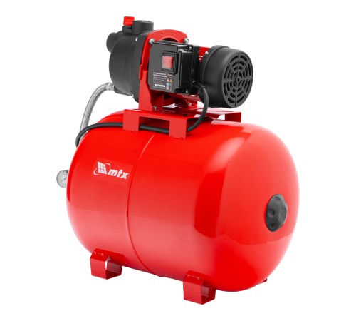 Насосная станция PS1200-50P, 1200 Вт, напор 45 м, 4500 л/ч, ресивер 50 л, пластик MTX