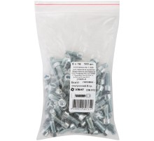 Болт, головка - внутренний 6-гранник DIN 912 6х16 100 шт. Фасовка