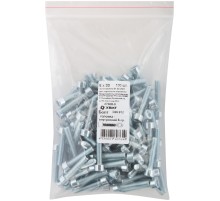 Болт, головка - внутренний 6-гранник DIN 912 6х30 100 шт. Фасовка