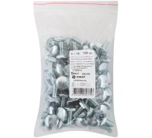 Винт мебельный (DIN 603) 6х16 100 шт Фасовка