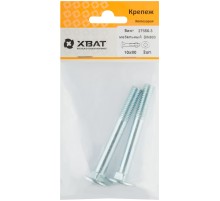 Винт мебельный (DIN 603) 10х80 (фасовка 2 шт)