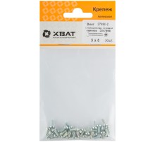 Винт с полуцилиндрич. головкой с полной резьбой оцинков. DIN 7985 3х6 30 шт.(фасовка)