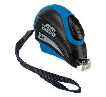 Рулетка Полимер,3 м х 16 мм,автоматическая фиксация,эргономичная форма Барс