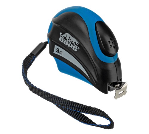 Рулетка Полимер,3 м х 16 мм,автоматическая фиксация,эргономичная форма Барс