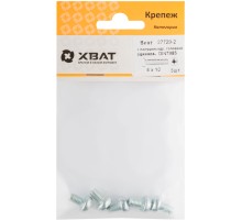Винт с полуцилиндрич. головкой с полной резьбой оцинков. DIN 7985 6х10 5 шт.(фасовка) Винт с полуцилиндрич. головкой с полной резьбой оцинков. DIN 7985 6х10 5 шт.(фасовка)