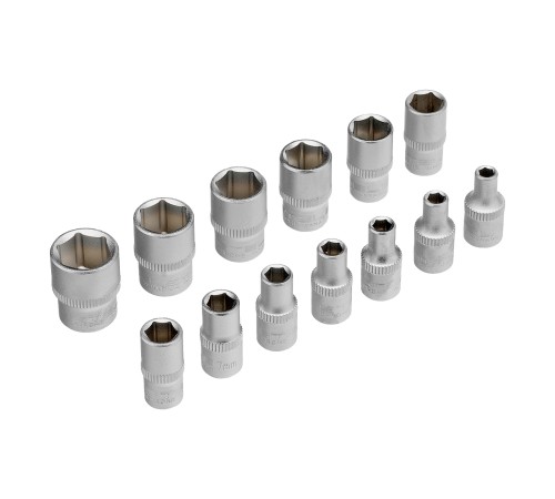 Набор инструмента, 1/4, Cr-V, S2, усиленный кейс, 47 предметов Stels