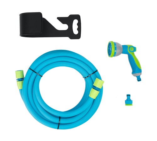 Набор поливочный, шланг 10-30м, пистолет 8 реж., чехол, подвес, LUXE Palisad Набор поливочный, шланг 10-30м, пистолет 8 реж., чехол, подвес, LUXE Palisad