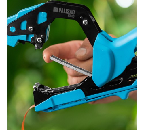 Набор, тапенер садовый для подвязки растений, скобы 10 000 шт., 11 лент 30 м, LUXE Palisad