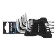 Набор угловых шестигранников TORX® серии 0443 на держателе Набор угловых шестигранников TORX® серии 0443 на держателе