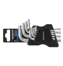 Набор угловых шестигранников TORX® серии 0443 на держателе Набор угловых шестигранников TORX® серии 0443 на держателе