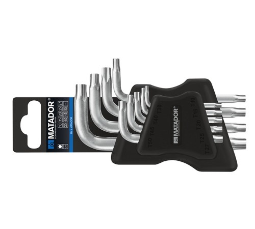 Набор угловых шестигранников TORX® серии 0443 на держателе Набор угловых шестигранников TORX® серии 0443 на держателе