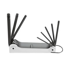 Набор шестигранников TORX®  серии 0443 в металлическом корпусе Набор шестигранников TORX®  серии 0443 в металлическом корпусе