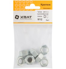 Гайка оцинкованная М12 DIN 934 (фасовка 8шт.) Гайка оцинкованная М12 DIN 934 (фасовка 8шт.)