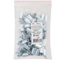 Гайка удлиненная М6 100 шт DIN 6334 Фасовка