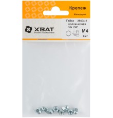 Гайка колпачковая М4 ( фасовка 8 шт ) DIN1587 Гайка колпачковая М4 ( фасовка 8 шт ) DIN1587