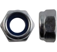 Гайка самоконтрящаяся с нейлоновой вставкой М12 100 шт DIN 985 Пром