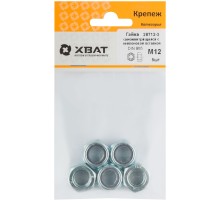 Гайка самоконтрящаяся с нейлоновой вставкой М12 DIN 985 (фасовка 5 шт.)