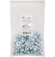 Гайка шестигранная с фланцем (DIN 6923) М6 100 шт Фасовка Гайка шестигранная с фланцем (DIN 6923) М6 100 шт Фасовка