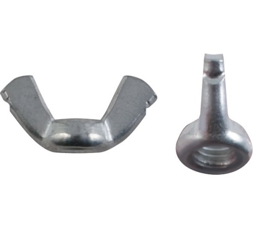 Гайка барашковая (DIN 315) М5 100 шт. ПРОМ