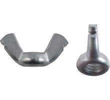 Гайка барашковая (DIN 315) М6 100 шт. ПРОМ