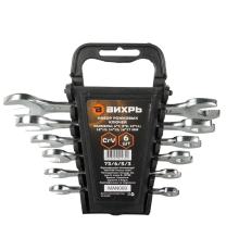 Набор рожковых ключей 6 шт. 6 - 17 Вихрь