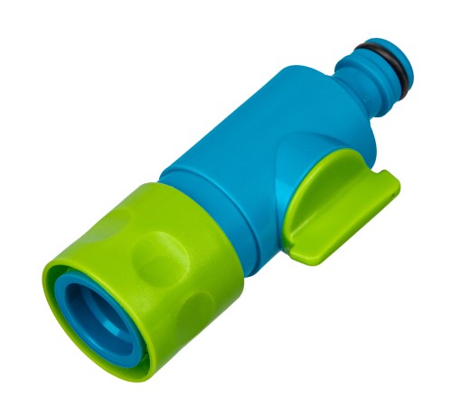 Соединитель штуцерный, с переключателем, Palisad Luxe