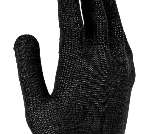 Перчатки трикотажные, х/б, 200 пар, ПВХ точка, 4 нити, 10 класс Сибртех
