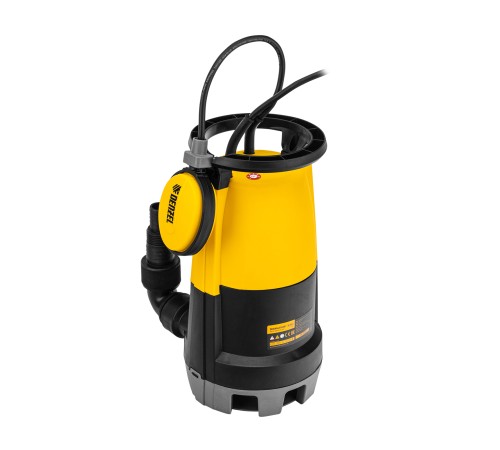 Дренажный насос для чистой и грязной воды DP450S, 450 Вт, напор 6 м, 12000 л/ч Denzel