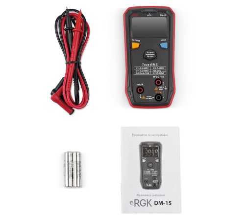 Мультиметр RGK DM-15