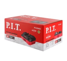 Зарядное устройство двухпортовое P.I.T. PC20402 (Арт. 105200301010)