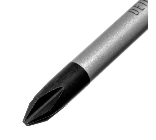 Отвертка, PH1х75 мм, S2, 3к рукоятка Denzel