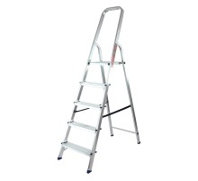 Стремянка усиленная, 5 ступеней, алюминиевая, MTX