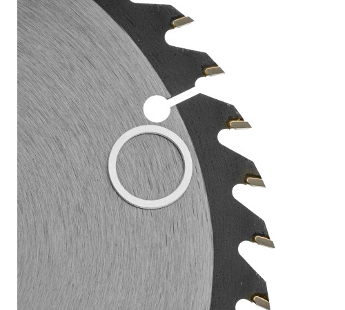 Пильный диск по дереву ф185 х 20 мм, 40 зубьев Denzel