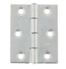 Петля карточная, 50 х 40 мм, цинк, 4 шт, (Металлист)