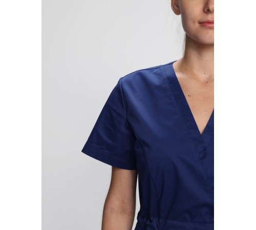 Костюм женский Сити-001 (тк.Смесовая,145) MedLine, т.синий