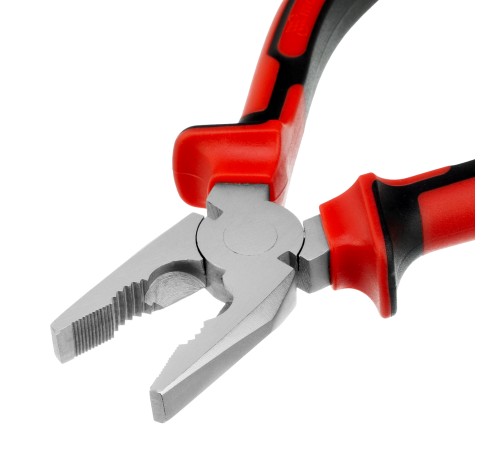 Плоскогубцы Nickel, 160 мм, никелированные, двухкомпонентные рукоятки Matrix