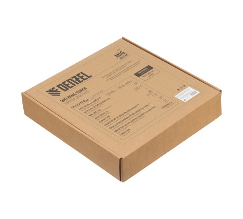 Горелка сварочная MIG MB15AK 3 метра Denzel