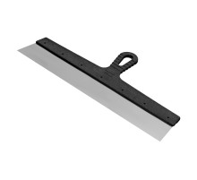 Шпатель фасадный из нержавеющей стали, 450 мм, пластмассовая ручка Сибртех