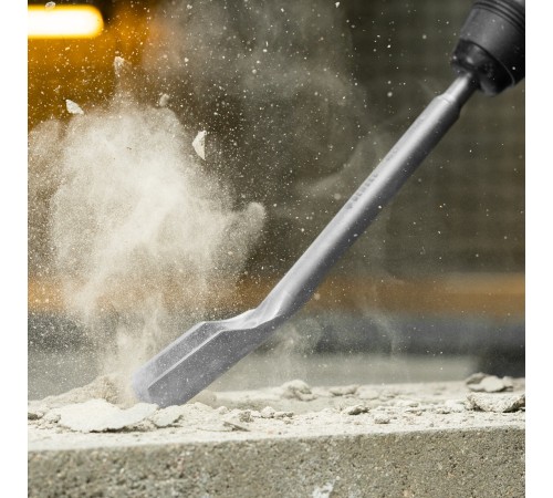 Зубило канальное, 14 х 22 х 250 мм, 40Cr, SDS PLUS Denzel