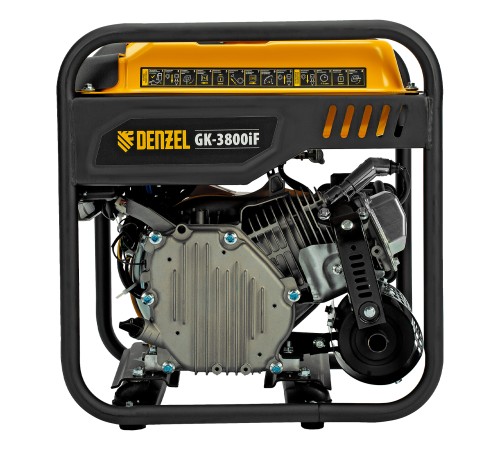 Генератор инверторный GK-3800iF, 3,8 кВт, 230 В, ручной старт DENZEL Генератор инверторный GK-3800iF, 3,8 кВт, 230 В, ручной старт DENZEL