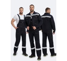 Костюм Троя IMP (тк.Саржа,320) п/к, т.синий/бежевый