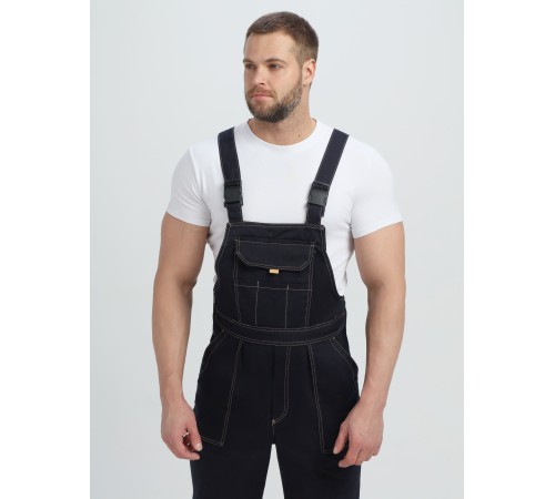 Костюм Троя IMP (тк.Саржа,320) п/к, т.синий/бежевый