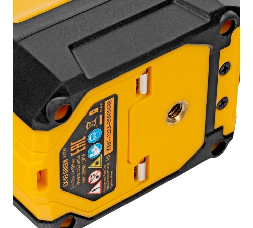 Лазерный уровень LX 03 Green, 30 м, 520 нм, резьба 1/4