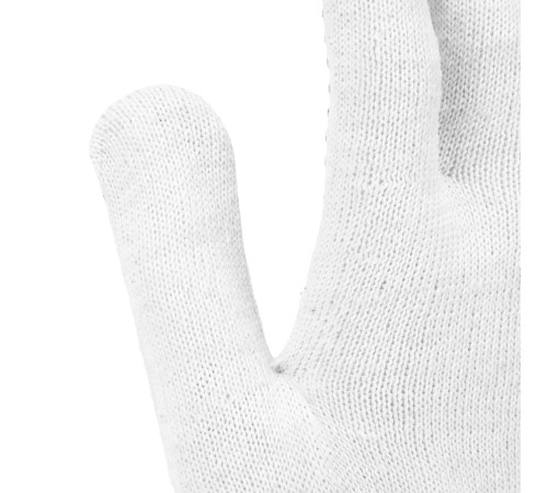 Перчатки трикотажные, х/б, ПВХ-гель Протектор, для точных работ, 13 класс Сибртех