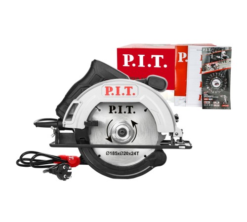 Пила циркулярная сетевая P.I.T. PKS185-C4