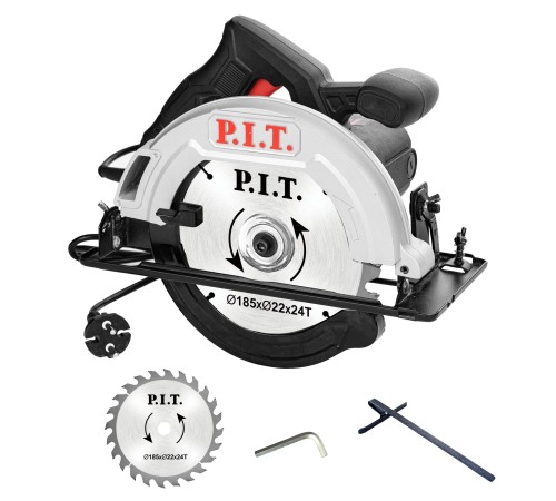 Пила циркулярная сетевая P.I.T. PKS185-C4