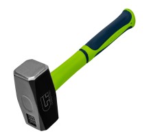 Кувалда, 1500 г, фибергласовая обрезиненная рукоятка Сибртех